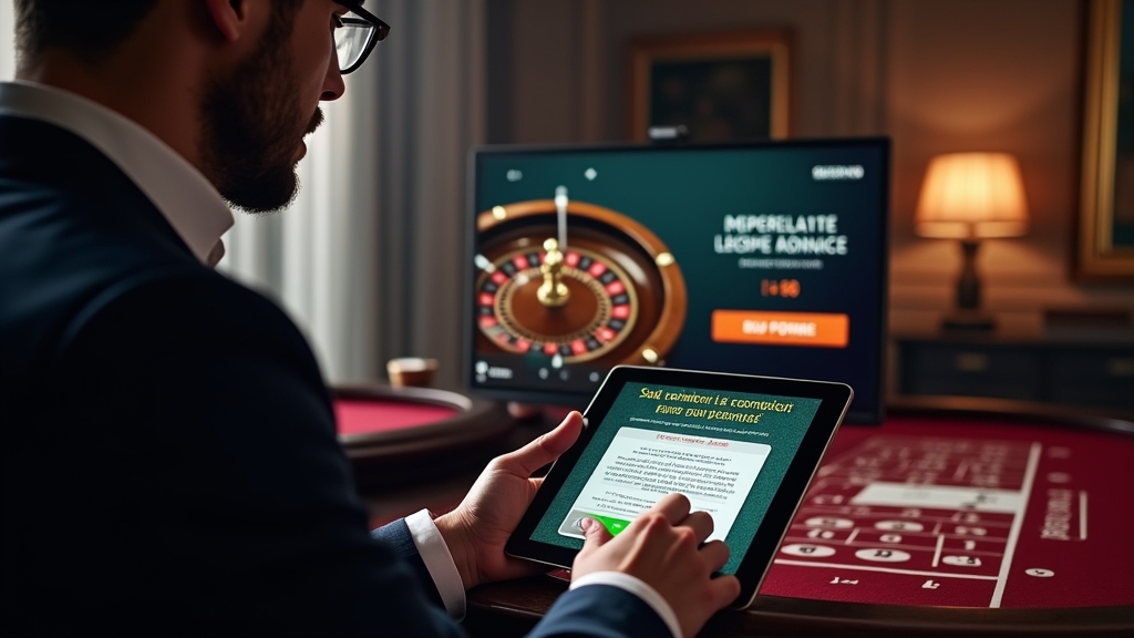 Nederlandse speler bekijkt een geen-aanbetaling promotie en voorwaarden